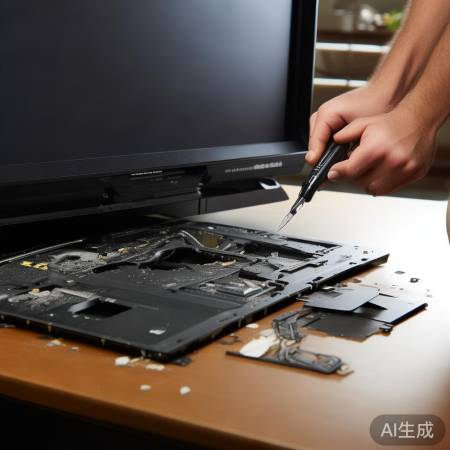 索尼电视脚架拆卸步骤