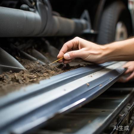 清理侧吸盖异物