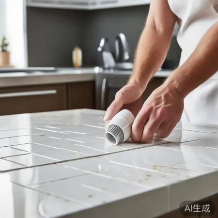 选择填充剂，均匀填充缝隙