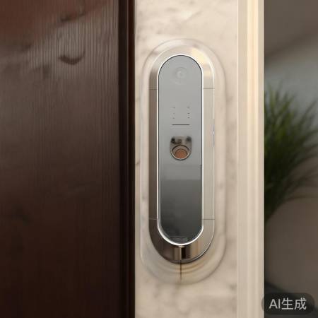 亚克力智能锁,简约美观,提升家
