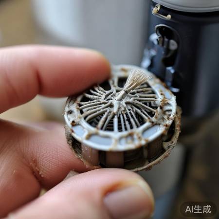 清洁热水器滤网