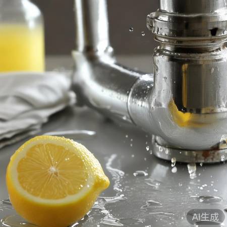 柠檬汁清洁烟筒