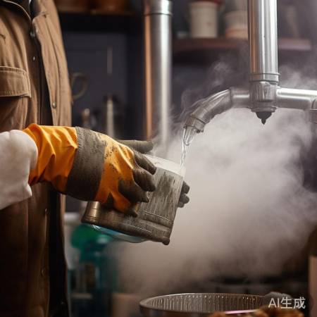 “热水洗洁精除烟筒油污”