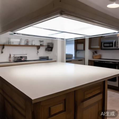 装灯板，厨房变明亮时尚