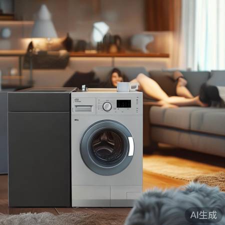 米家洗衣机,轻松洗净生活