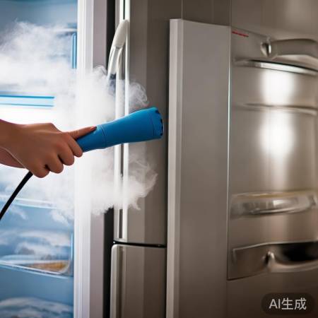 小心除霜,勿用热水或吹风