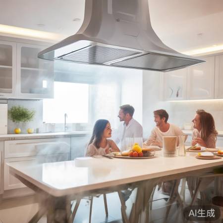 “安心油烟机909，厨房好帮手