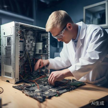 安装新主板，固定连接线缆