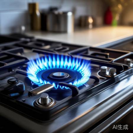 燃气灶前开关点火