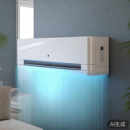 时尚简约，静音高效空调