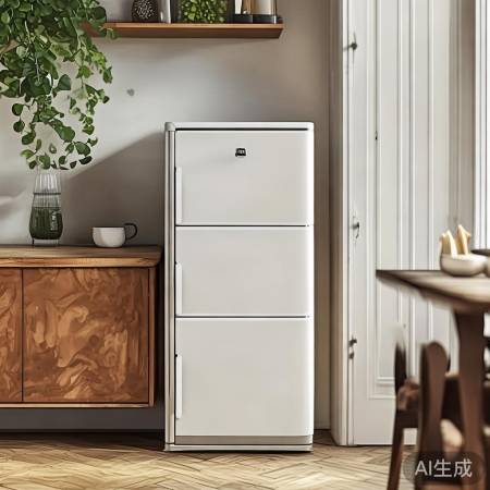 巧用空间,冰箱绿植共融