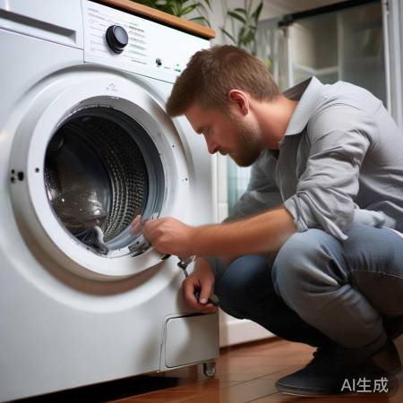 检查洗衣机排水管