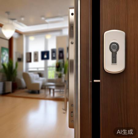 美的指纹锁，性价比高