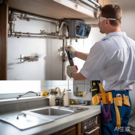 燃气灶安装前，管道检查必行