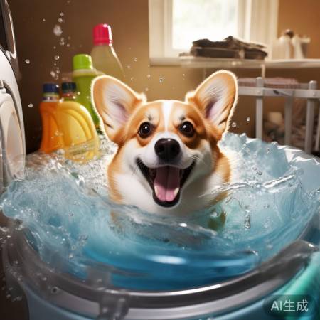 洗衣机泡狗趣事