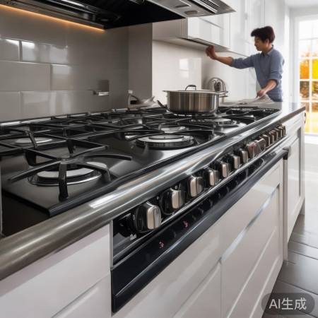 大尺寸集成灶,舞台般厨房