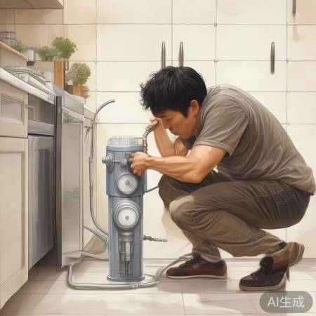 检查水压，调整水阀或联系物业