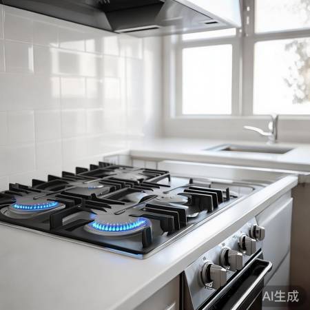 燃气灶安装需通风远离易燃物