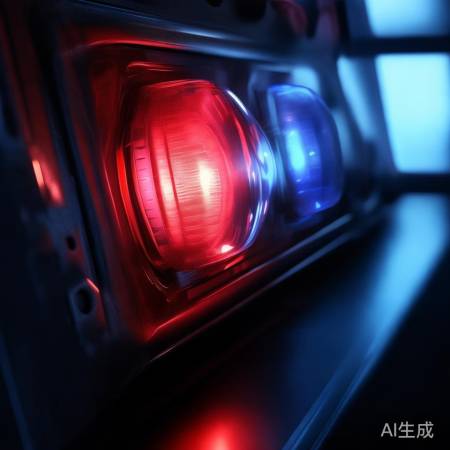 寻找报警指示灯