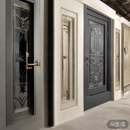 防盗门款式多样,品质优良