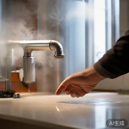 检查烟筒稳固无泄漏