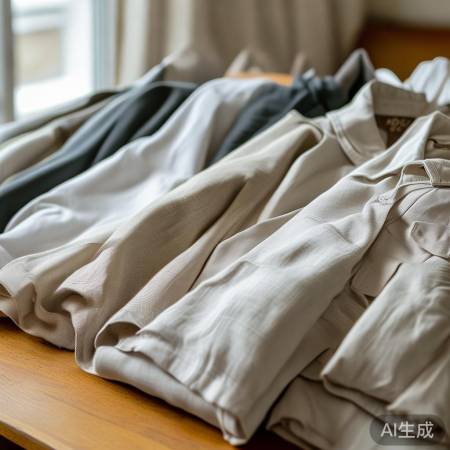“选不易粘毛面料更舒适”