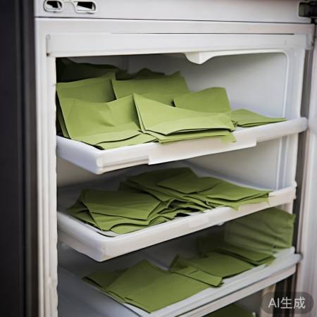“绿茶吸附冰箱异味”