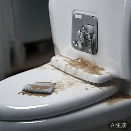 智能马桶冲洗故障，检查传感器清