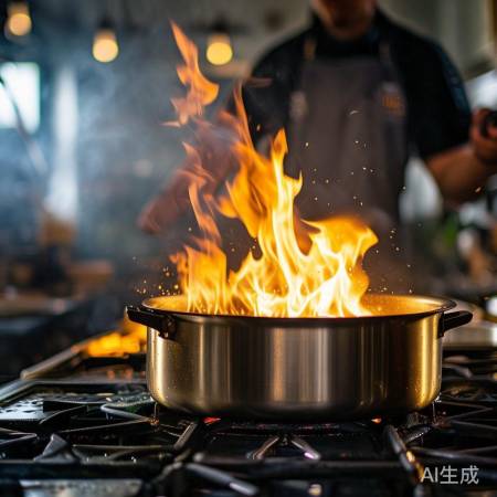 炒菜调水位置技巧