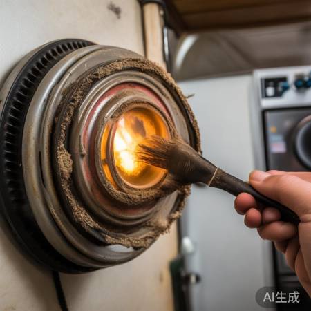 “火焰眼失效，需检查更换”