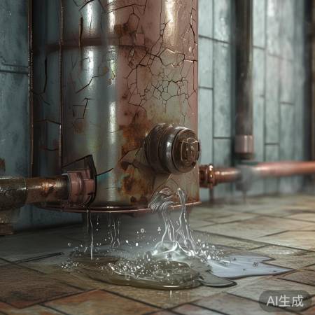 壁挂炉毛细管老化漏水