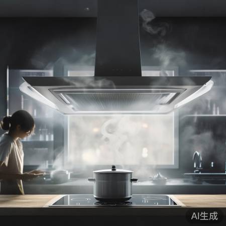 中间排气，油烟不留痕
