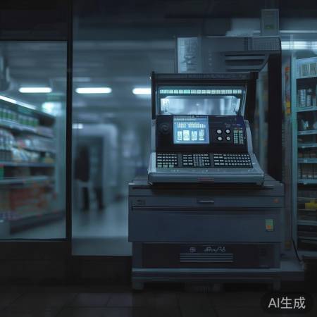 超市保险柜夜间状态未知