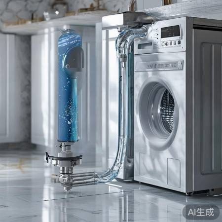 电热水器供水至洗衣机，注意关键