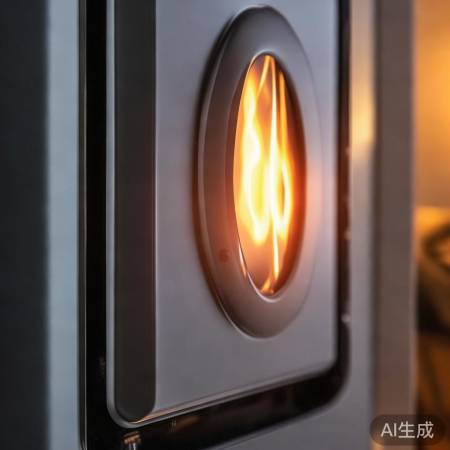 壁挂炉燃烧状态指示