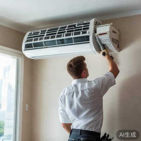 联系安装公司重装空调