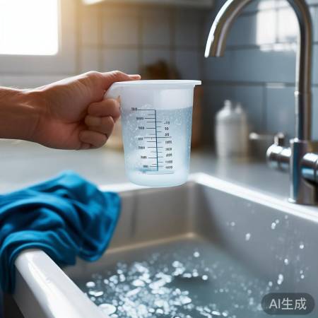 “半杯洗涤剂，适量增减”