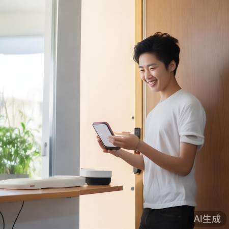 指纹锁连接WiFi简单如猫用猫