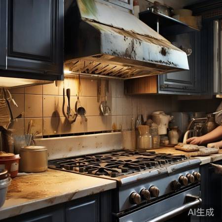 油烟机油垢困扰