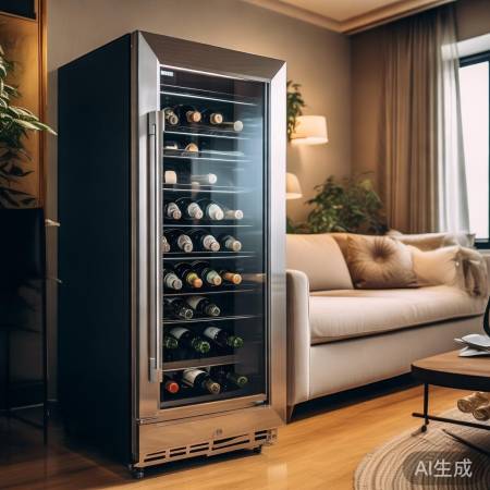 玻璃门红酒柜，品味生活新选择